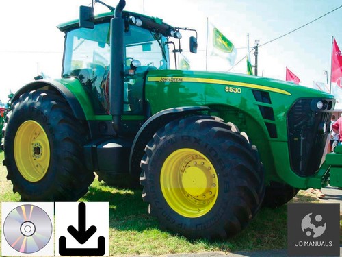 John deere 8130 8530 set - john,