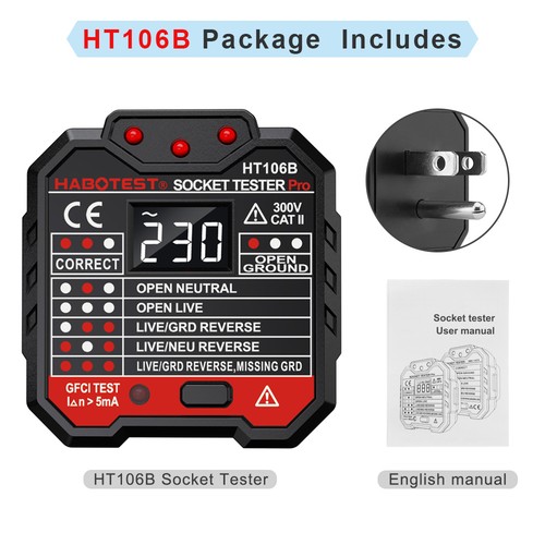 Habotest ht106 tester presa - ht106, di