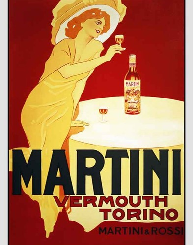 Poster martini vintage - poster,