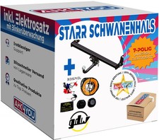 Gancio di traino GDW per Peugeot Expert II 07-16 rigido + 7 poli ES ABE