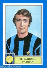 CALCIATORI PANINI 1971-72 - Figurina-Sticker - FABBIAN - INTER -Rec