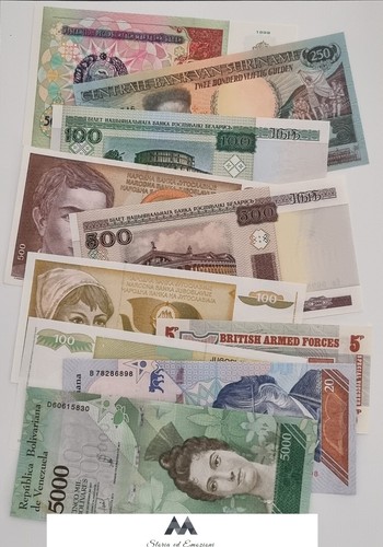 Banconote mondiali lotti - mondiali,
