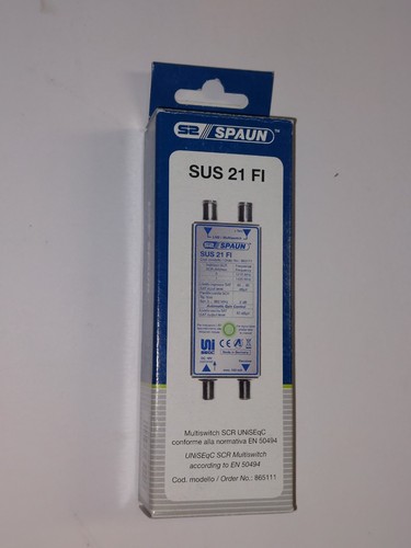 Spaun sus 21f unicable sat - spaun,