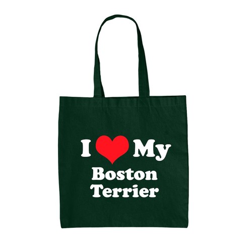 Love boston terrier - love,