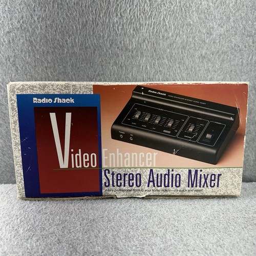 Mixer audio stereo