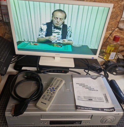 Magnétoscope vhs philips - vhs,