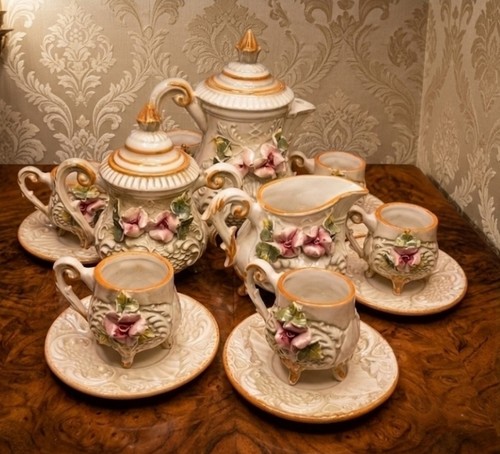 Servizio caffè porcellana - servizio,