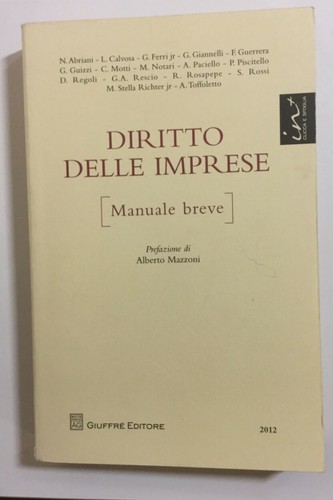 Diritto delle imprese - diritto, giuffre'