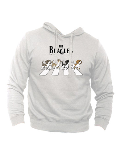 Felpa cappuccio beagle cani - beagle,