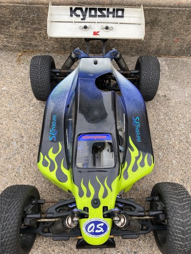 Kyosho inferno mp7 nitro - kyosho,