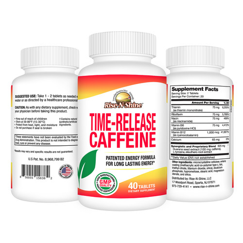 Time release caffeina - time,