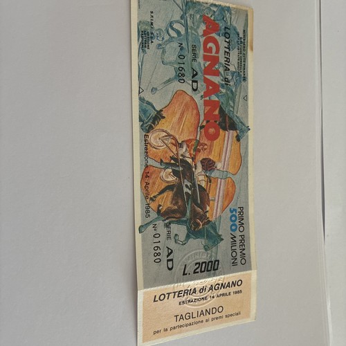 Biglietto lotteria nazionale - lotteria,