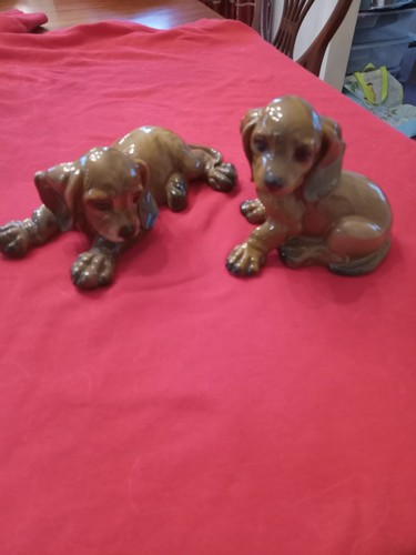 Coppia statuine cucciolo