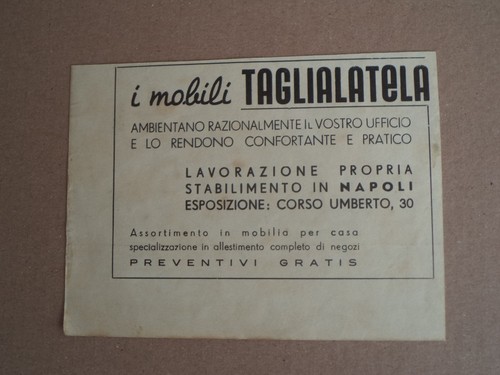 Piccola pubblicità 1947 - piccola,