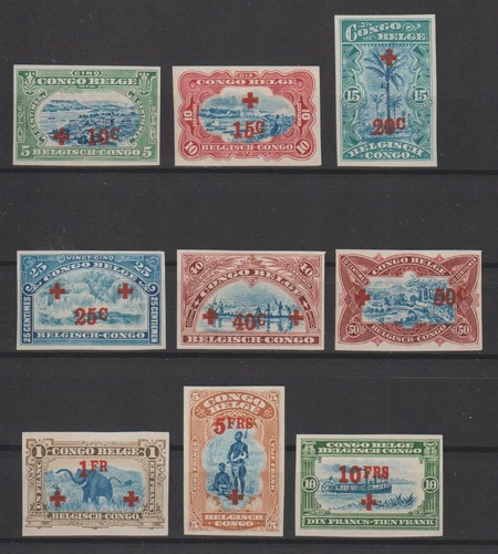 Congo 1918 cob 80 - congo, 72/80**