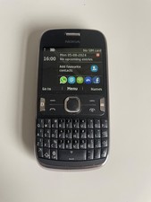 Cellulare Nokia Asha 302 grigio scuro funzionante necessita di reset