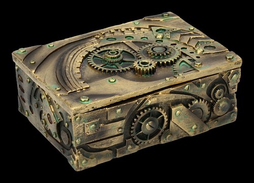 Steampunk scatola - steampunk,