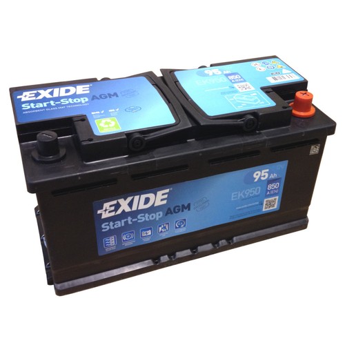 Exide agm batteria ek950 - agm,