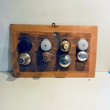 Suoneria campanello elettrico vintage bachelite metallo anni '60 - 110-160 volt