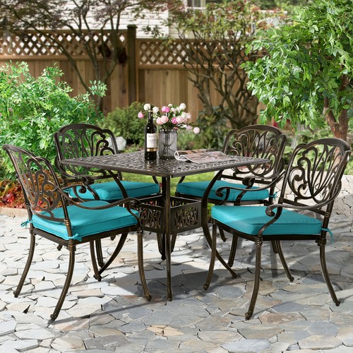 Piece patio dining set - 5,