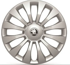 Originale Skoda Copricerchi Ornamentali Costa 15'' Fabia III Rapid 5JA071455A