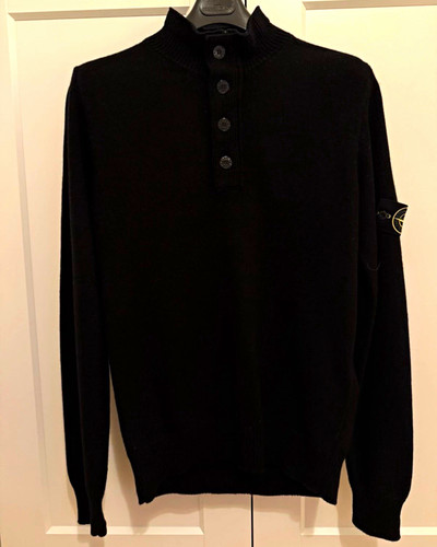 Maglione maglia mezza zip uomo