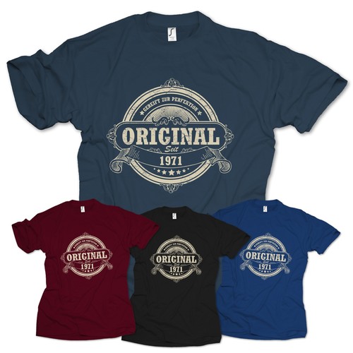 Shirt compleanno regalo - t-shirt, 55°