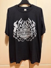 Harley Davidson T-shirt vintage con stampa in rilievo