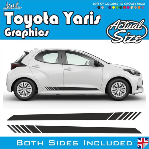 Toyota yaris strisce laterali - yaris,
