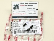 77550251A Originale Ducati x3 vite M5x10 staffa cupolino MONSTER 1100