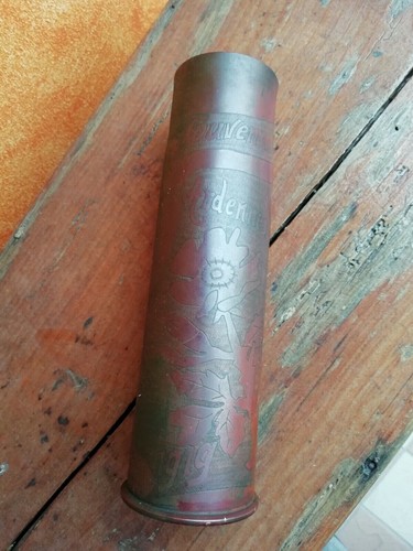 Ww1 1gm trench art - trench,