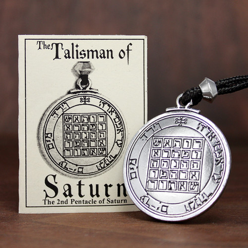 Talismano pentacolo saturno - talismano,