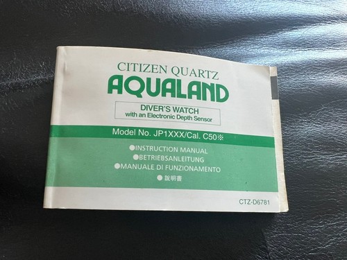Manuale funzionamento citizen - manuale,