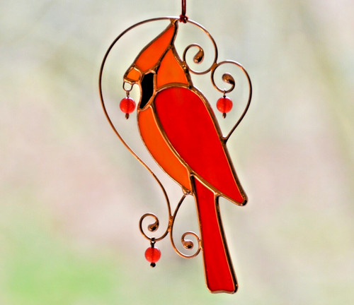 Cardinale sun catcher - catcher, 3x5,5