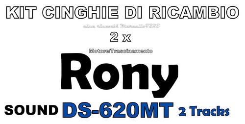 Kit cinghie ricambio 2 x - di,