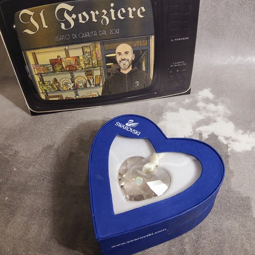 Ciondolo cuore swarovski - ciondolo,