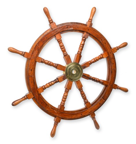 Volante legno replica - un,