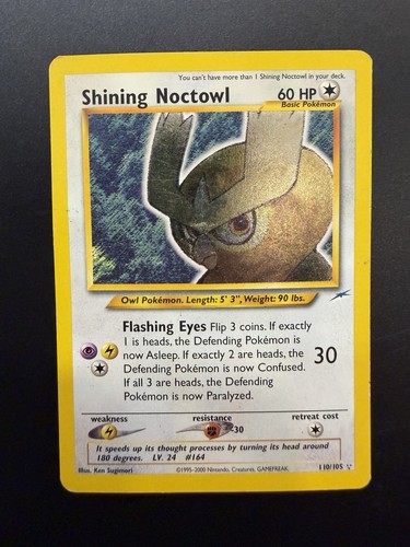 Pokemon 2002 shining noctowl - 2002,