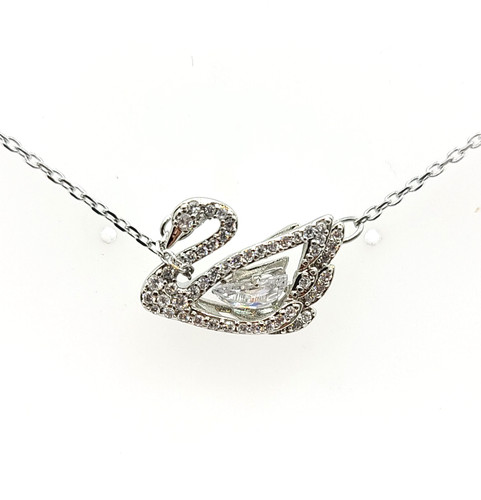 Collana cigno danzante - cigno,