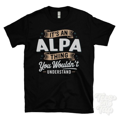 Shirt an alpa - it's,
