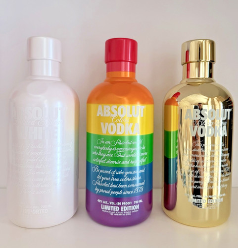 Set absolut vodka second - 3,