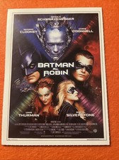 MINI LOCANDINA CIAK FILM BATMAN & ROBIN -1997 