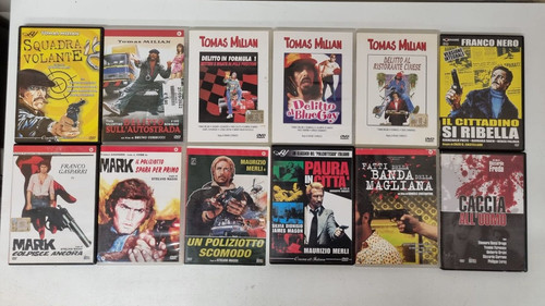 Lotto 12x dvd - lotto, poliziotteschi
