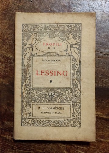 Libro lessing profili 1930 - lessing,