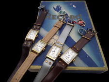 Rare set of 4 NOS Record Watch