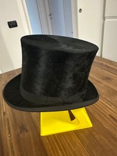 Cappello a cilindro antico John Craig Hatter Leeds (1877–1936) – Taglia 57