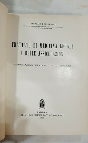 Trattato medicina legale e - legale,