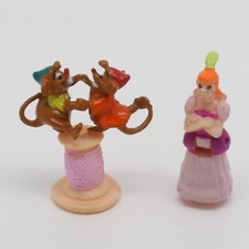 Bluebird Toys Polly Pocket Lot of 2 personages of Disney Cinderella Cenerentola