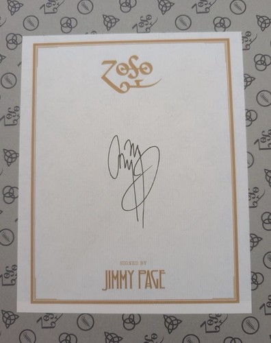 Libro firmato jimmy page - firmato,