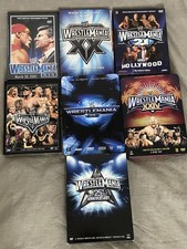 WWE Wrestlemania DVD Lot of 7
